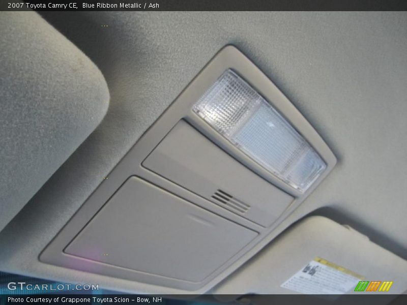 Blue Ribbon Metallic / Ash 2007 Toyota Camry CE