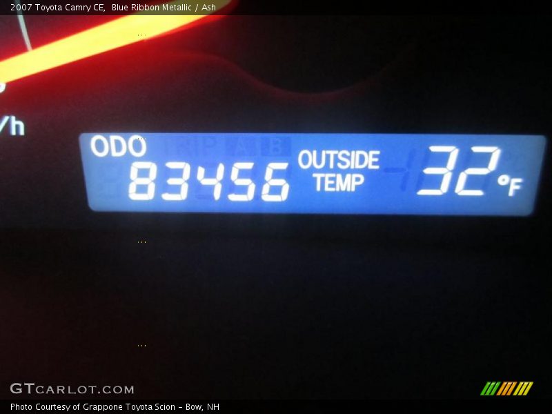 Blue Ribbon Metallic / Ash 2007 Toyota Camry CE