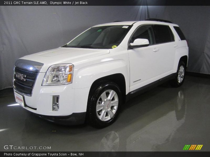 Olympic White / Jet Black 2011 GMC Terrain SLE AWD