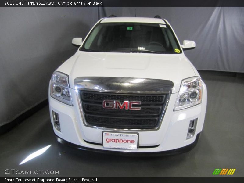 Olympic White / Jet Black 2011 GMC Terrain SLE AWD