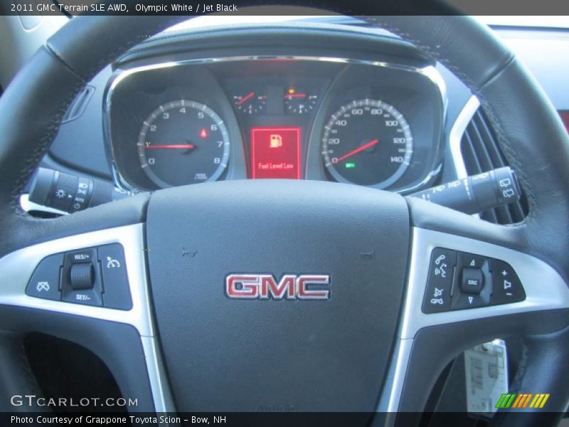 Olympic White / Jet Black 2011 GMC Terrain SLE AWD