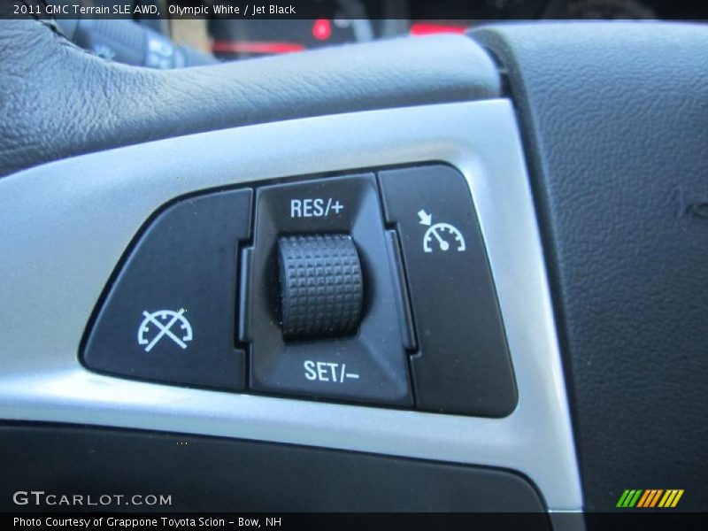 Olympic White / Jet Black 2011 GMC Terrain SLE AWD