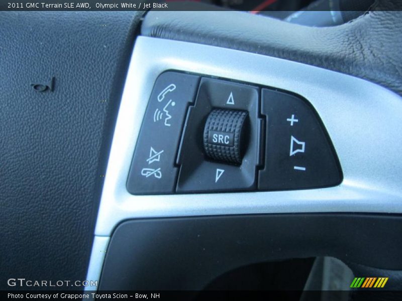 Olympic White / Jet Black 2011 GMC Terrain SLE AWD