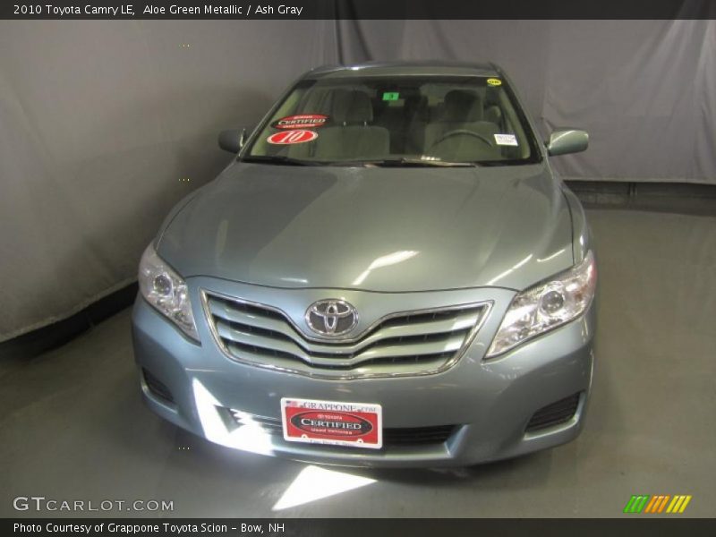 Aloe Green Metallic / Ash Gray 2010 Toyota Camry LE