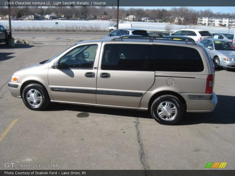 Light Sandrift Metallic / Neutral 2004 Chevrolet Venture LS