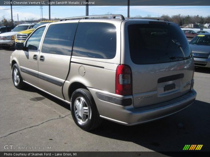 Light Sandrift Metallic / Neutral 2004 Chevrolet Venture LS