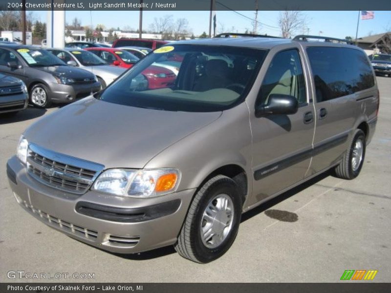 Light Sandrift Metallic / Neutral 2004 Chevrolet Venture LS