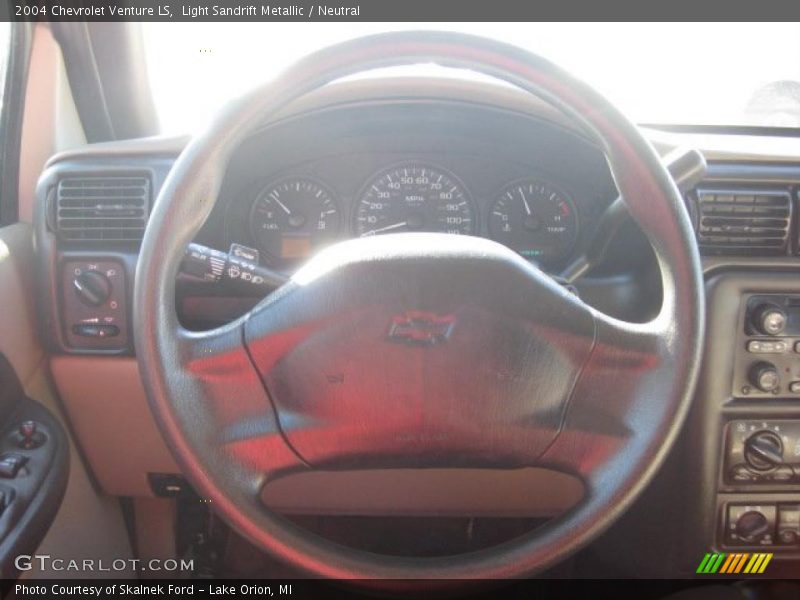 Light Sandrift Metallic / Neutral 2004 Chevrolet Venture LS