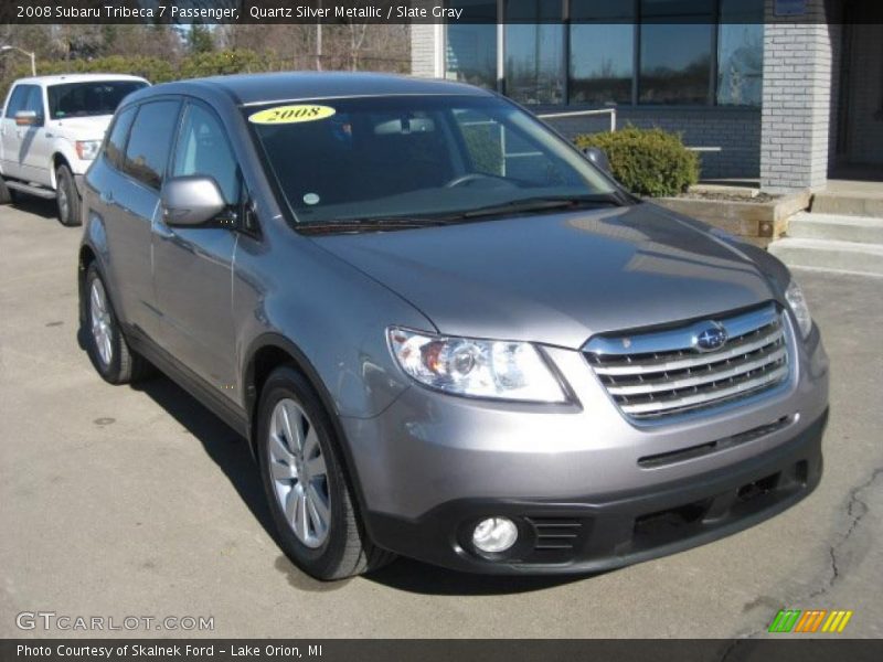 Quartz Silver Metallic / Slate Gray 2008 Subaru Tribeca 7 Passenger