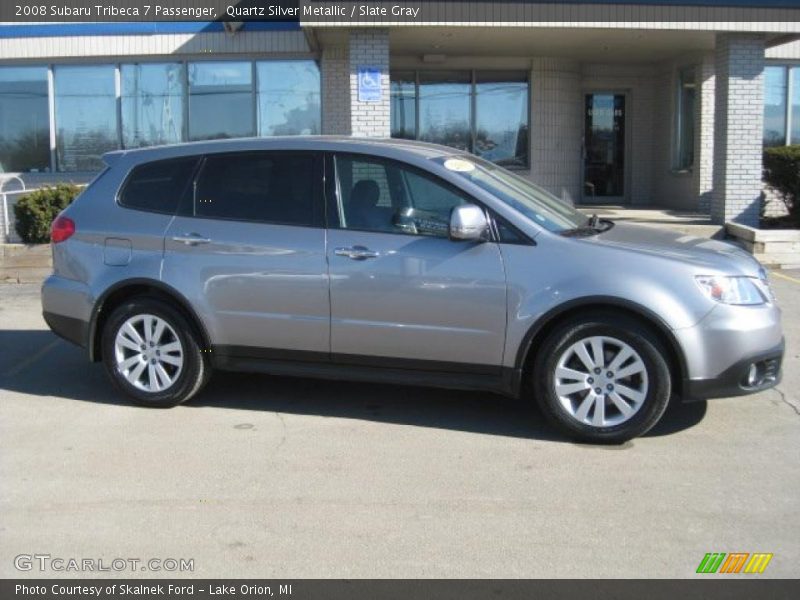 Quartz Silver Metallic / Slate Gray 2008 Subaru Tribeca 7 Passenger