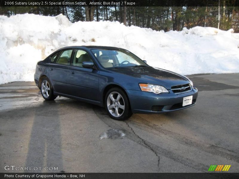 Atlantic Blue Pearl / Taupe 2006 Subaru Legacy 2.5i Special Edition Sedan