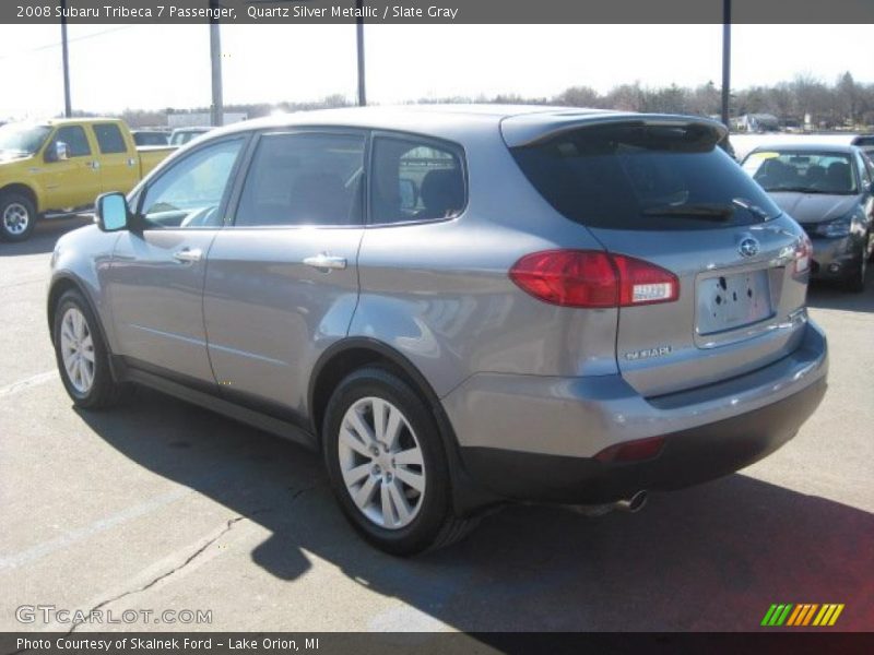 Quartz Silver Metallic / Slate Gray 2008 Subaru Tribeca 7 Passenger