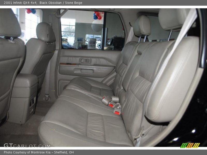  2001 QX4 4x4 Stone Beige Interior