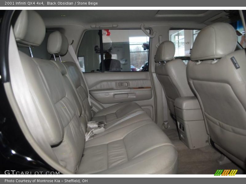 Black Obsidian / Stone Beige 2001 Infiniti QX4 4x4