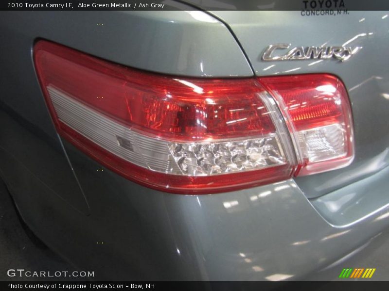 Aloe Green Metallic / Ash Gray 2010 Toyota Camry LE