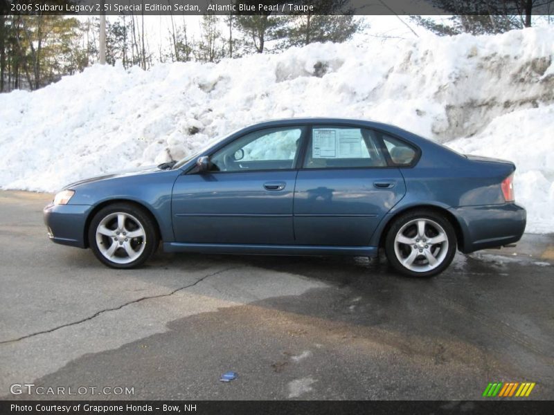 Atlantic Blue Pearl / Taupe 2006 Subaru Legacy 2.5i Special Edition Sedan