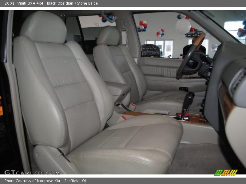  2001 QX4 4x4 Stone Beige Interior