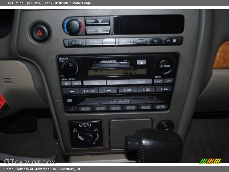 Controls of 2001 QX4 4x4