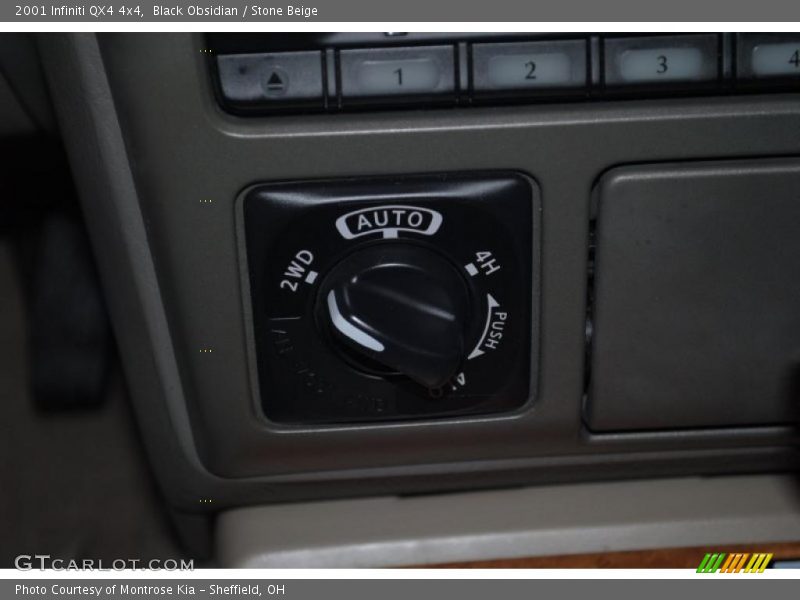 Controls of 2001 QX4 4x4
