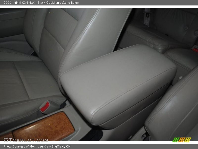 Black Obsidian / Stone Beige 2001 Infiniti QX4 4x4