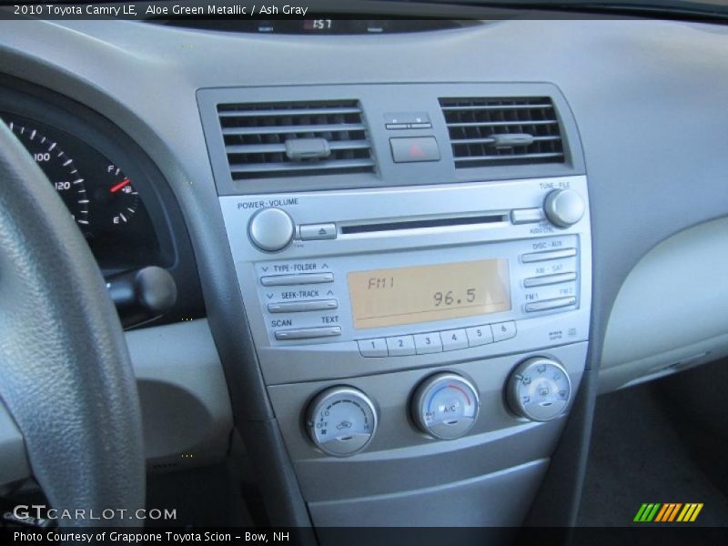 Aloe Green Metallic / Ash Gray 2010 Toyota Camry LE