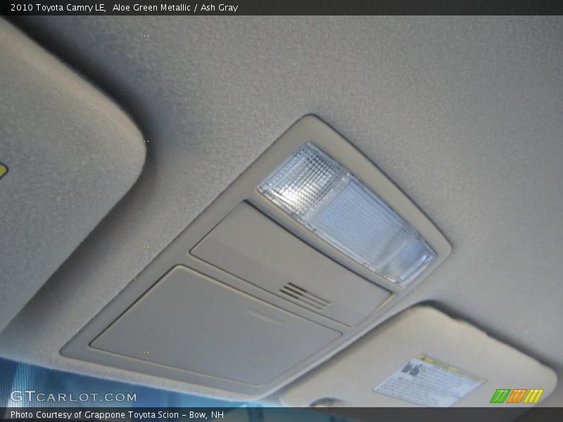 Aloe Green Metallic / Ash Gray 2010 Toyota Camry LE