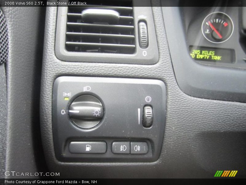 Black Stone / Off Black 2008 Volvo S60 2.5T