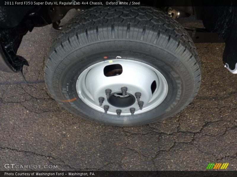  2011 F350 Super Duty XL Regular Cab 4x4 Chassis Wheel