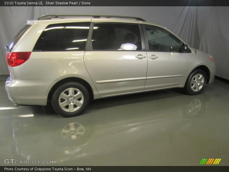 Silver Shadow Pearl / Stone 2010 Toyota Sienna LE