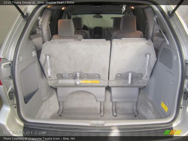 Silver Shadow Pearl / Stone 2010 Toyota Sienna LE