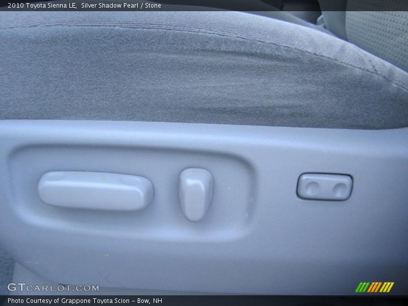 Silver Shadow Pearl / Stone 2010 Toyota Sienna LE