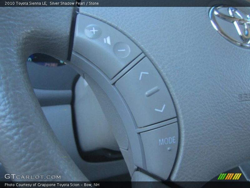 Silver Shadow Pearl / Stone 2010 Toyota Sienna LE
