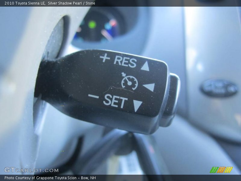 Silver Shadow Pearl / Stone 2010 Toyota Sienna LE