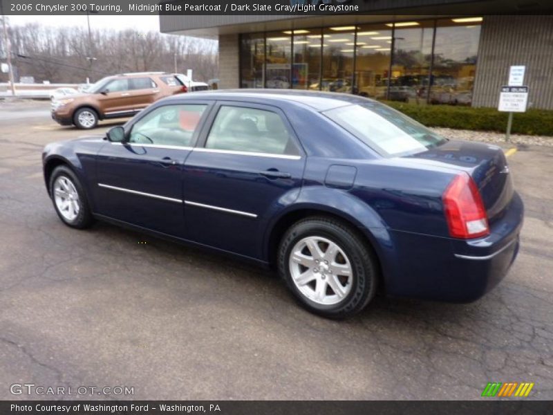 Midnight Blue Pearlcoat / Dark Slate Gray/Light Graystone 2006 Chrysler 300 Touring