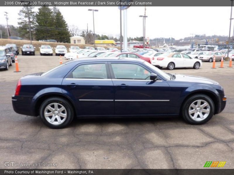 Midnight Blue Pearlcoat / Dark Slate Gray/Light Graystone 2006 Chrysler 300 Touring