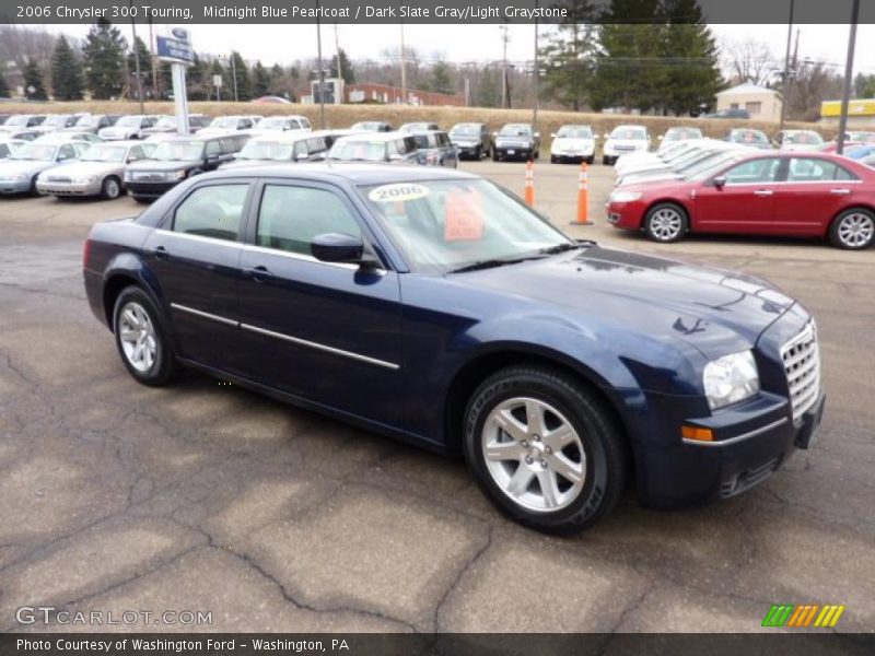 Midnight Blue Pearlcoat / Dark Slate Gray/Light Graystone 2006 Chrysler 300 Touring