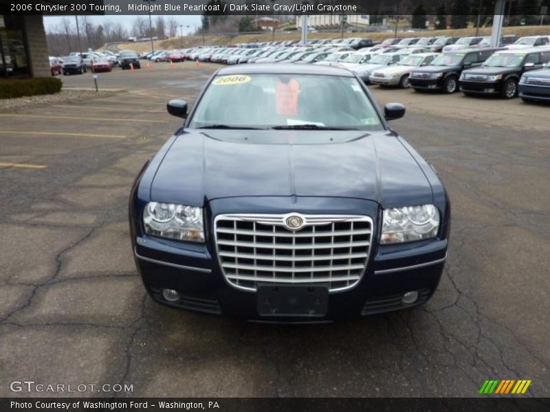Midnight Blue Pearlcoat / Dark Slate Gray/Light Graystone 2006 Chrysler 300 Touring