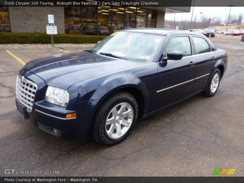 Midnight Blue Pearlcoat / Dark Slate Gray/Light Graystone 2006 Chrysler 300 Touring
