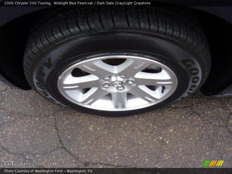 Midnight Blue Pearlcoat / Dark Slate Gray/Light Graystone 2006 Chrysler 300 Touring