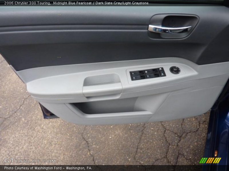 Midnight Blue Pearlcoat / Dark Slate Gray/Light Graystone 2006 Chrysler 300 Touring