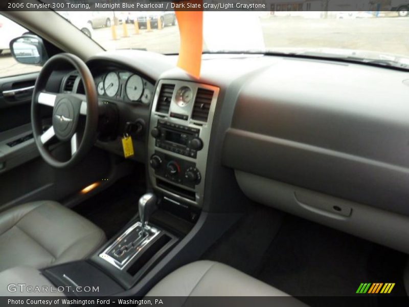 Midnight Blue Pearlcoat / Dark Slate Gray/Light Graystone 2006 Chrysler 300 Touring
