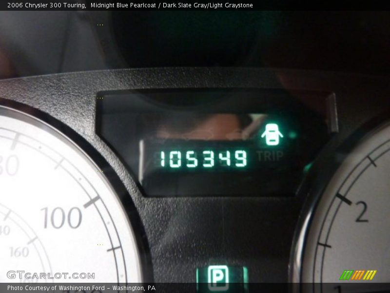 Midnight Blue Pearlcoat / Dark Slate Gray/Light Graystone 2006 Chrysler 300 Touring
