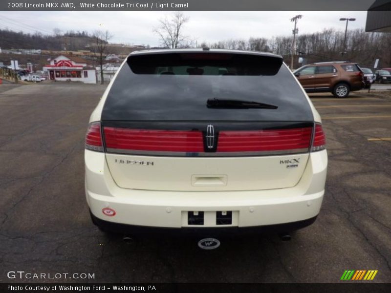 White Chocolate Tri Coat / Light Camel 2008 Lincoln MKX AWD