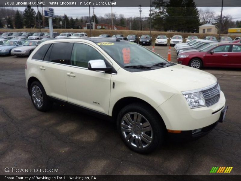 White Chocolate Tri Coat / Light Camel 2008 Lincoln MKX AWD