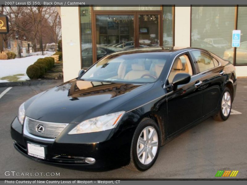 Black Onyx / Cashmere 2007 Lexus ES 350