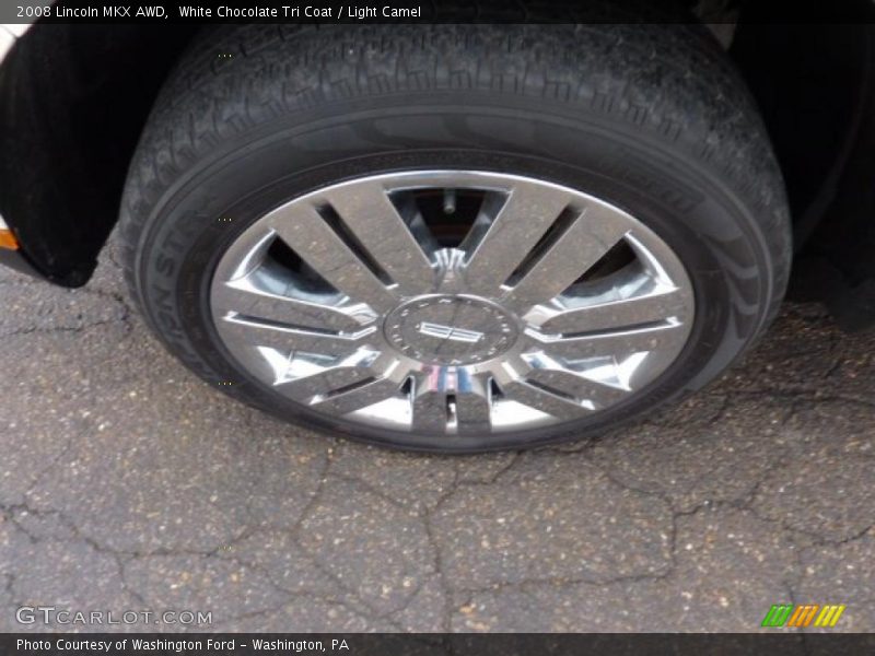 White Chocolate Tri Coat / Light Camel 2008 Lincoln MKX AWD
