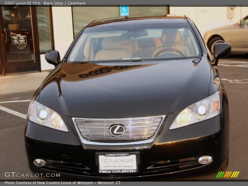 Black Onyx / Cashmere 2007 Lexus ES 350