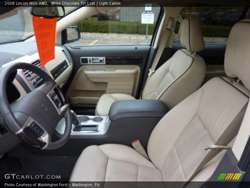 White Chocolate Tri Coat / Light Camel 2008 Lincoln MKX AWD