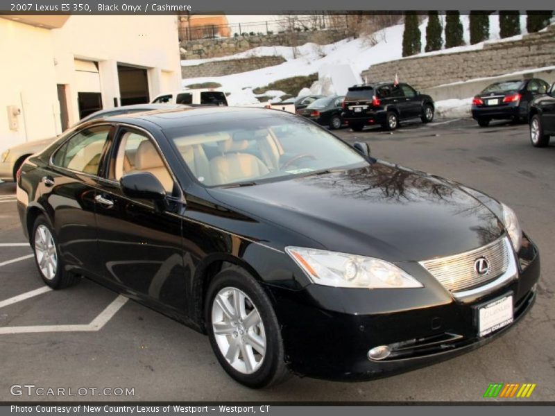 Black Onyx / Cashmere 2007 Lexus ES 350