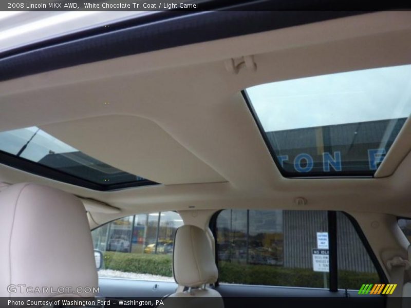 White Chocolate Tri Coat / Light Camel 2008 Lincoln MKX AWD